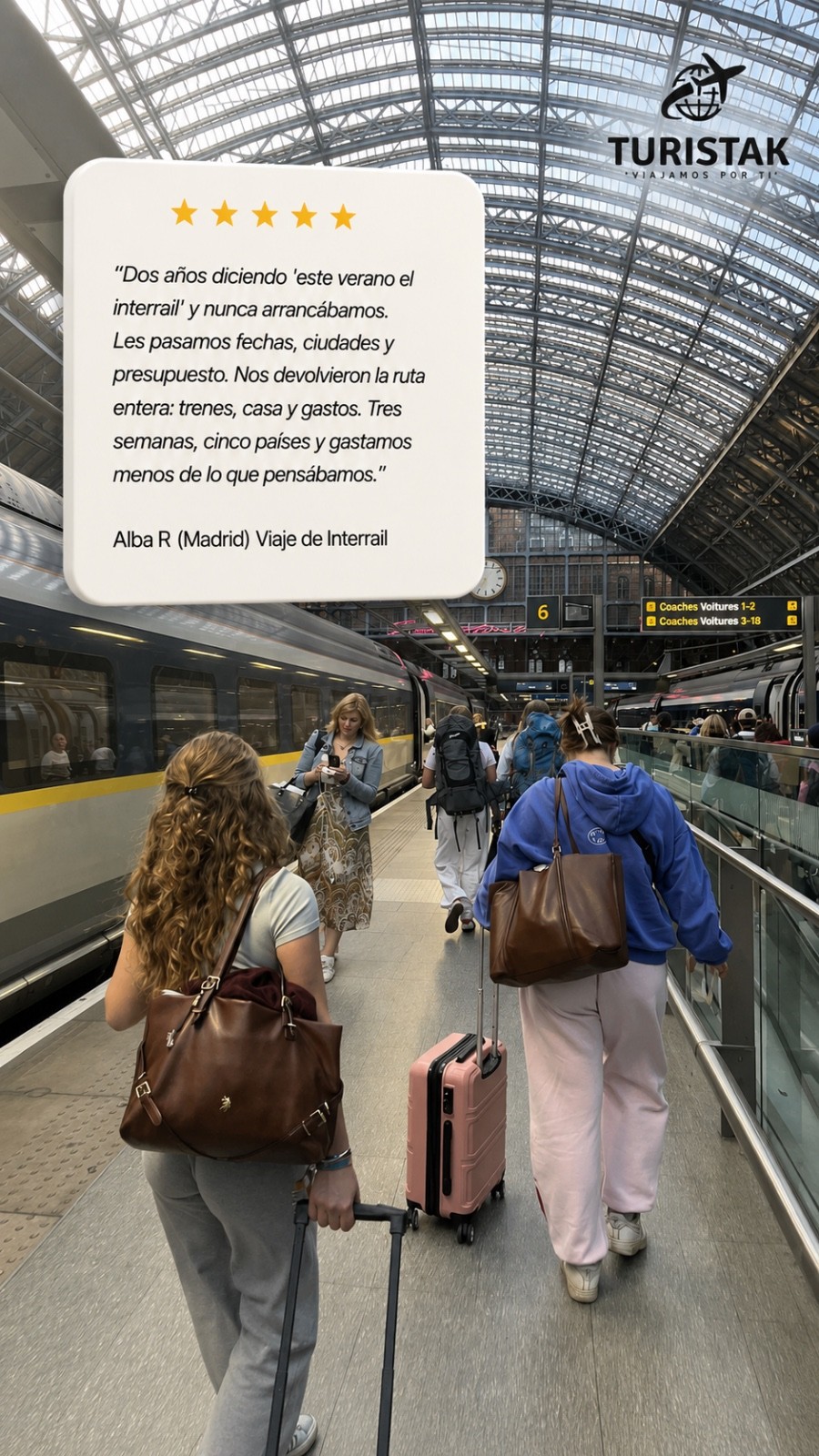 Viaje de Interrail: opinión de Alba R.